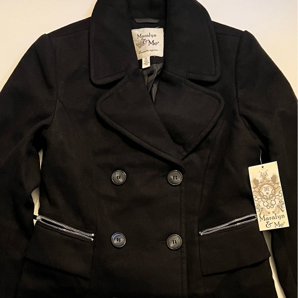 New maralyn & me pea coat, size xs - Picture 2 of 5